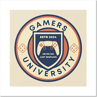 Gamers University Posters and Art